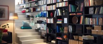 (120 photos) Ikea shelving in a modern apartment interior 120 photos