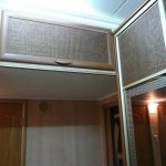 Mezzanine under the ceiling