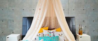 Балдахин корона над детской кроватью