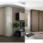 Цвет углового шкафа-купе