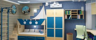 children's room design for a boy