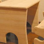 Stages of making children&#39;s furniture with your own hands