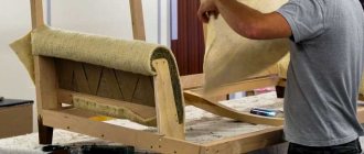 Instructions for creating a corner sofa with your own hands, drawings and diagrams
