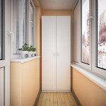 what to make a wardrobe on the balcony from