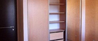 Making a wardrobe from plasterboard, important points