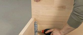 Making your own furniture from chipboard, detailed instructions