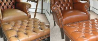 How to repair leather furniture at home, expert advice
