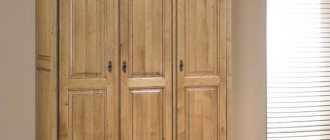 How to make your own cabinet from natural wood?