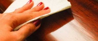 How to make a good furniture polish with your own hands