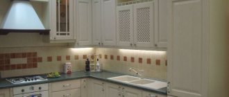 How to make a corner cabinet for the kitchen with your own hands?