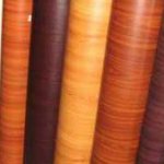 What types of PVC films are there for decorating furniture facades?