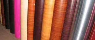 Какие бывают пленки пвх для оформления мебельного фасада