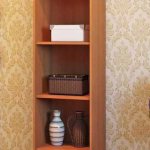 What types of cabinets are there with shelves, the best models