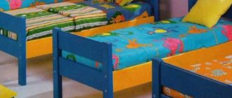 Какие требования предъявляются к кроватям в детском саду, критерии правильного выбора