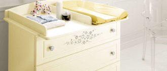 Chest of drawers with changing table for newborns, model review and important recommendations