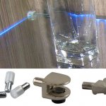 fixing glass shelves in a closet