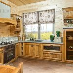Кухня из массива дерева (30 фото): благородная роскошь и домашний уют