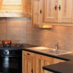 Kitchen from furniture panels, how to make it yourself