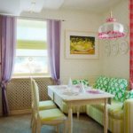 кухня с диваном