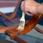 Water-based furniture varnishes