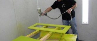 Methods for painting chipboard furniture at home, important nuances