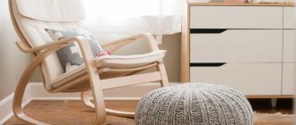 Modifications of the Poeng chair from Ikea, assembly instructions