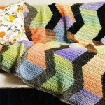 Нарядный разноцветный плед