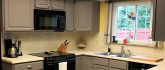 Do-it-yourself kitchen renovation