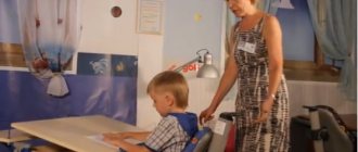 Orthopedic chair for schoolchildren for home - in the process of testing