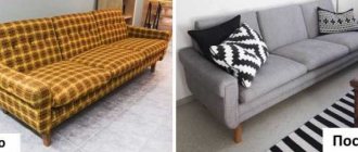 Features of restoring a sofa with your own hands, sequence of steps
