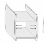 Distortions in the housing can cause breakage of the drawer guides