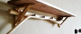 Подробная инструкция для изготовления вешалки