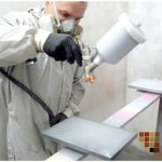 Покраска МДФ для мебели