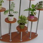 floor flower shelves