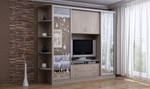 Полувстроенный шкаф купе