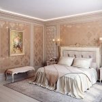 Симметрия в светлой спальне