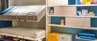 Modern transformable bunk beds, types of designs