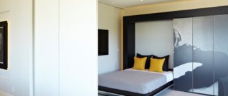 Modern beds in the wall - convenience and practicality in one product