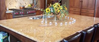 artificial stone table