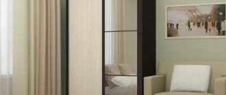 Existing small wardrobes and their features