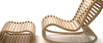 Options for making a chair with your own hands, diagrams and drawings