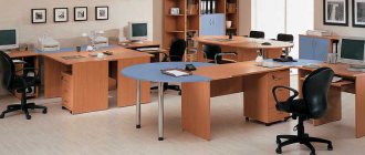 Office furniture options, review of models